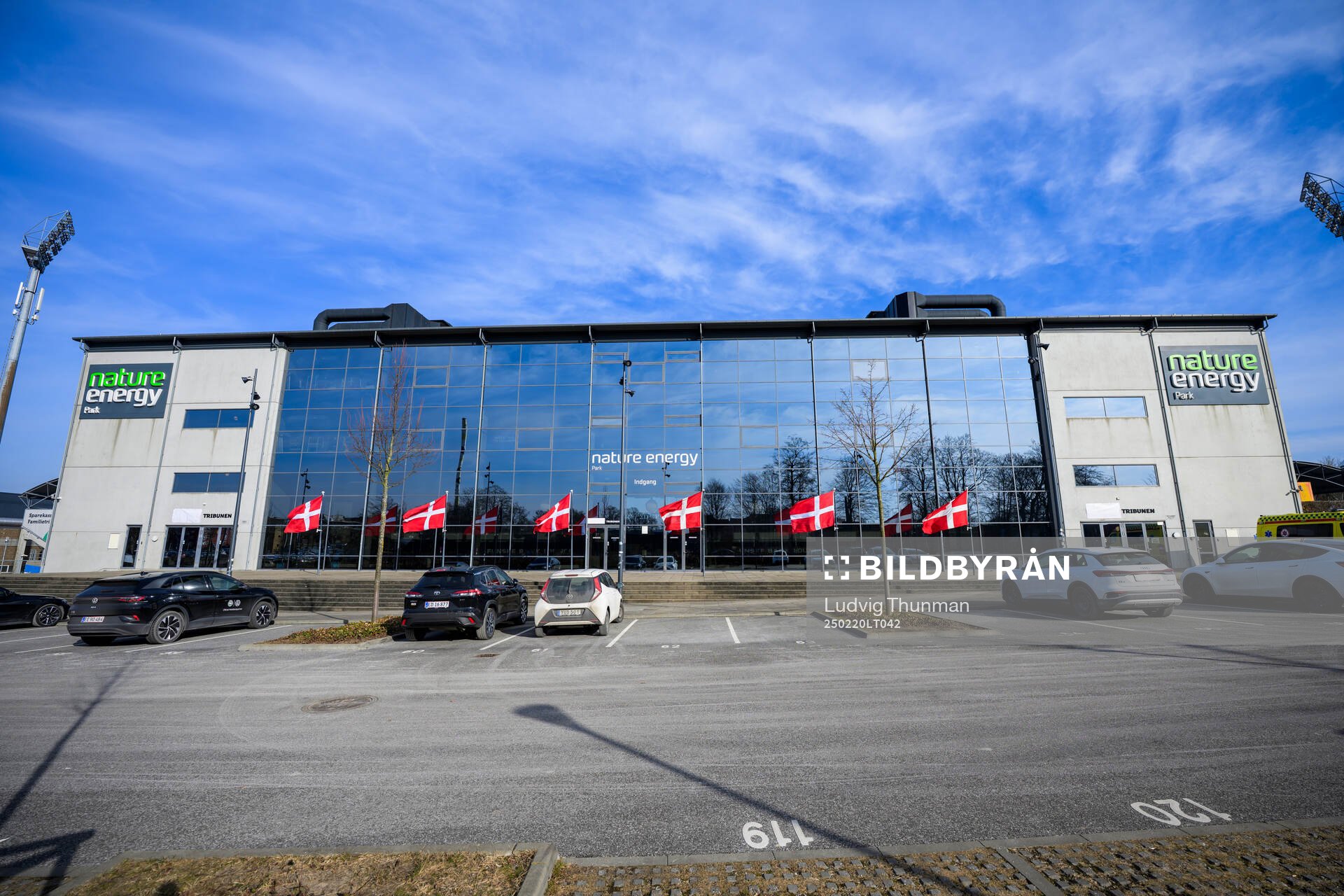 Exterior view of Odense Stadion (Nature Energy Park)