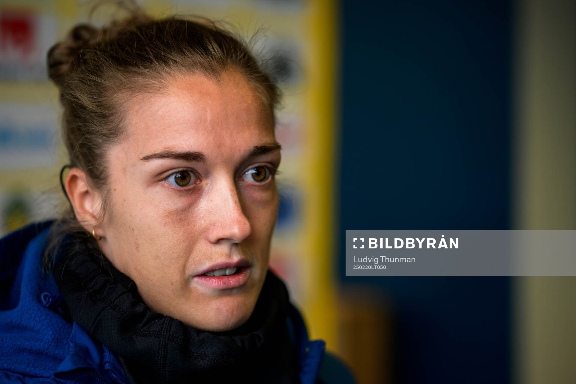 Filippa Angeldahl of the women's national football team of