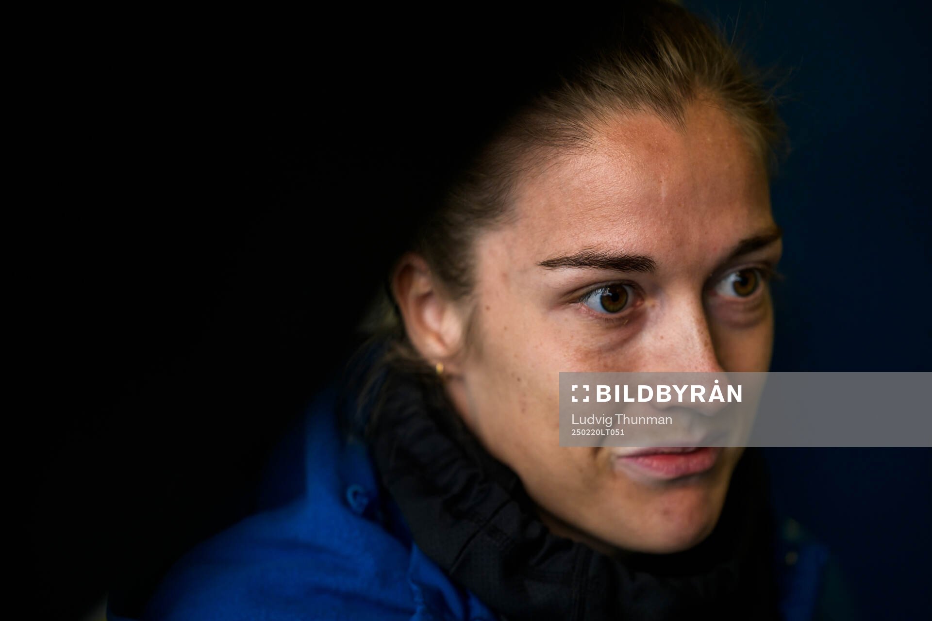 Filippa Angeldahl of the women's national football team of