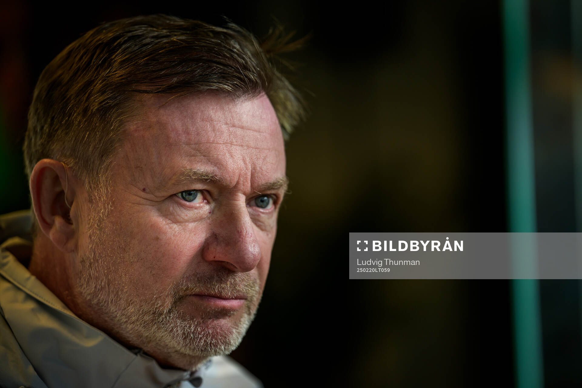 Head coach Peter Gerhardsson of the women's national