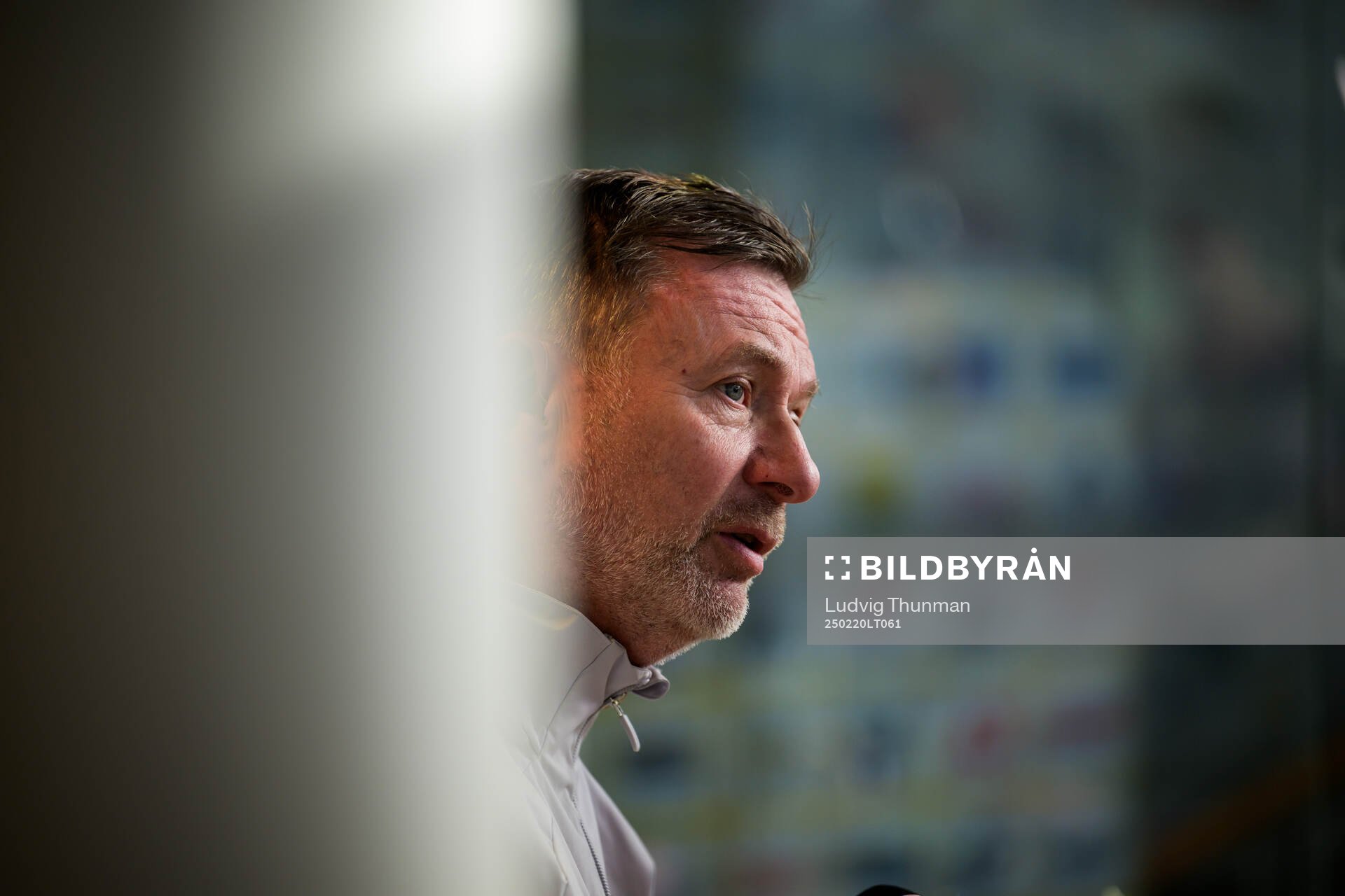Head coach Peter Gerhardsson of the women's national