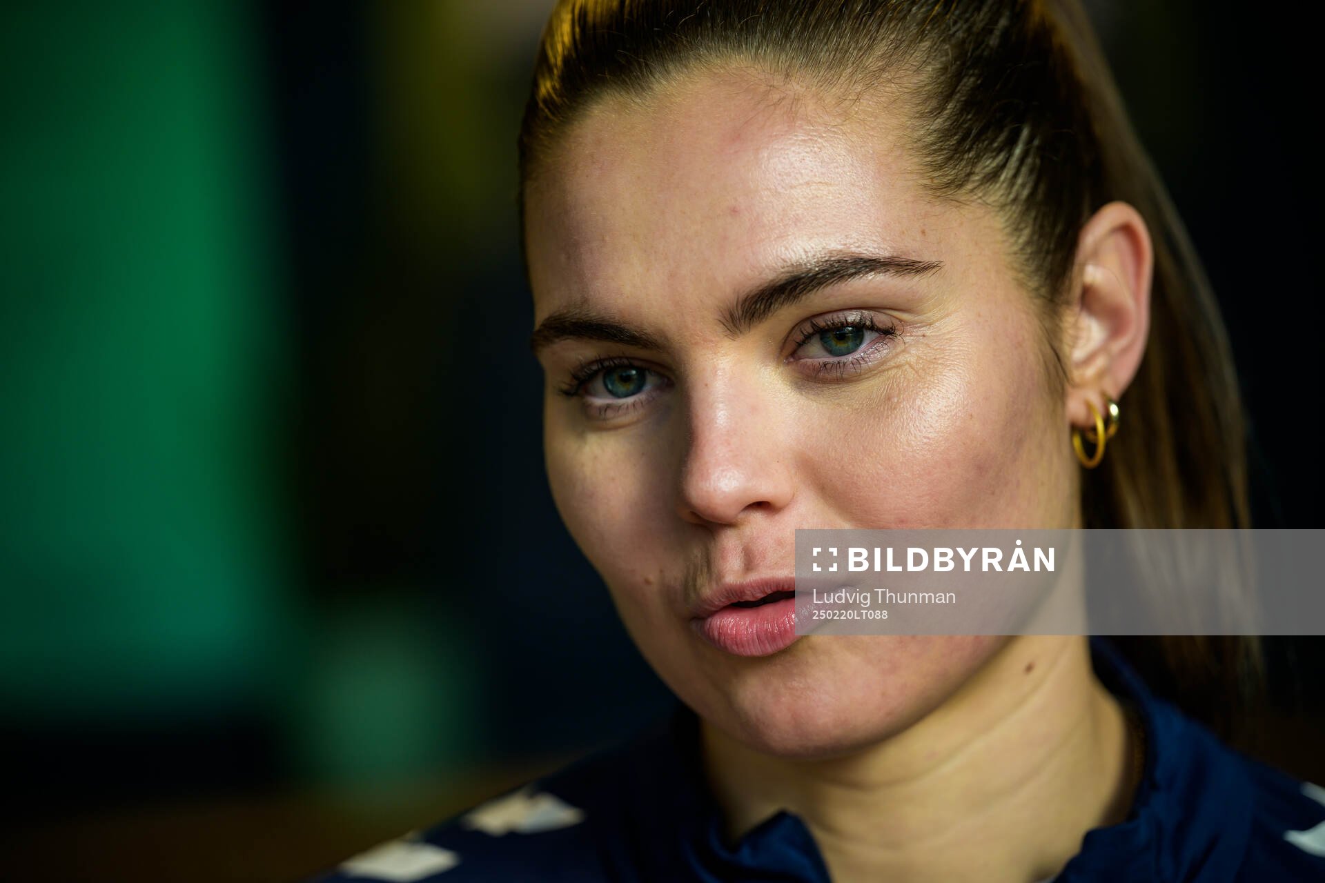 Signe Bruun of the Danish women's national football team is