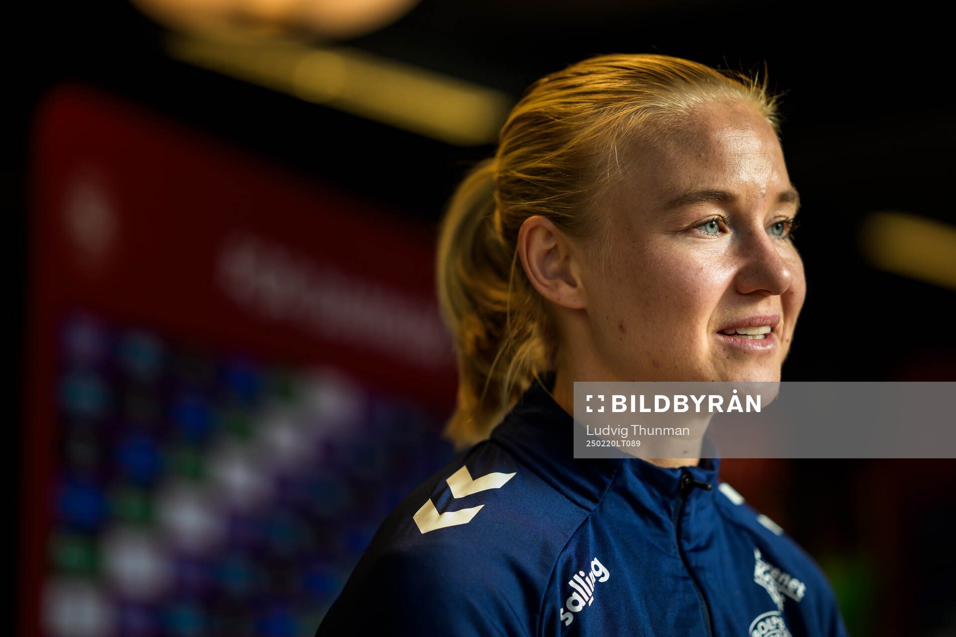 Pernille Harder of the Danish women's national football