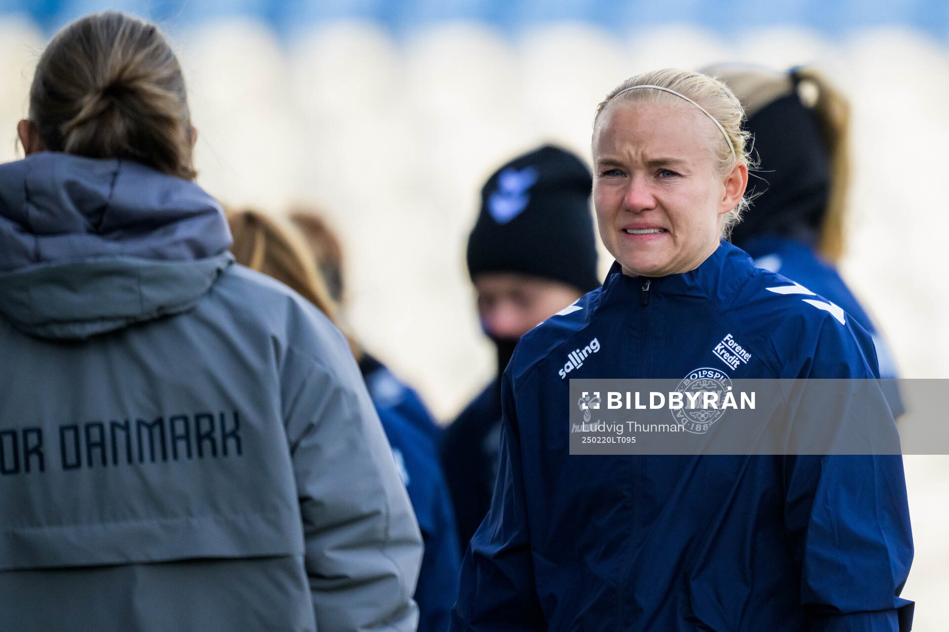 Pernille Harder of the Danish women's national football