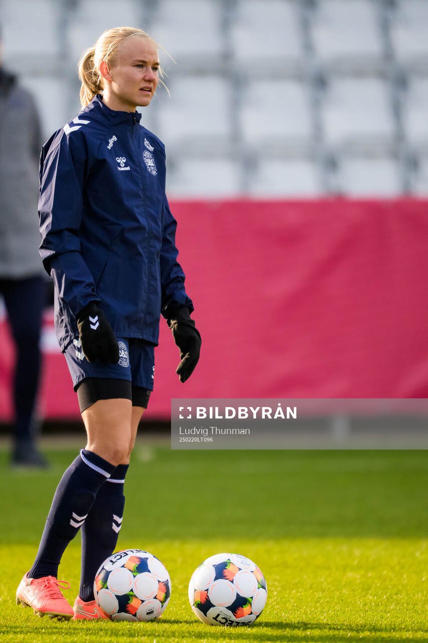 Pernille Harder of the Danish women's national football