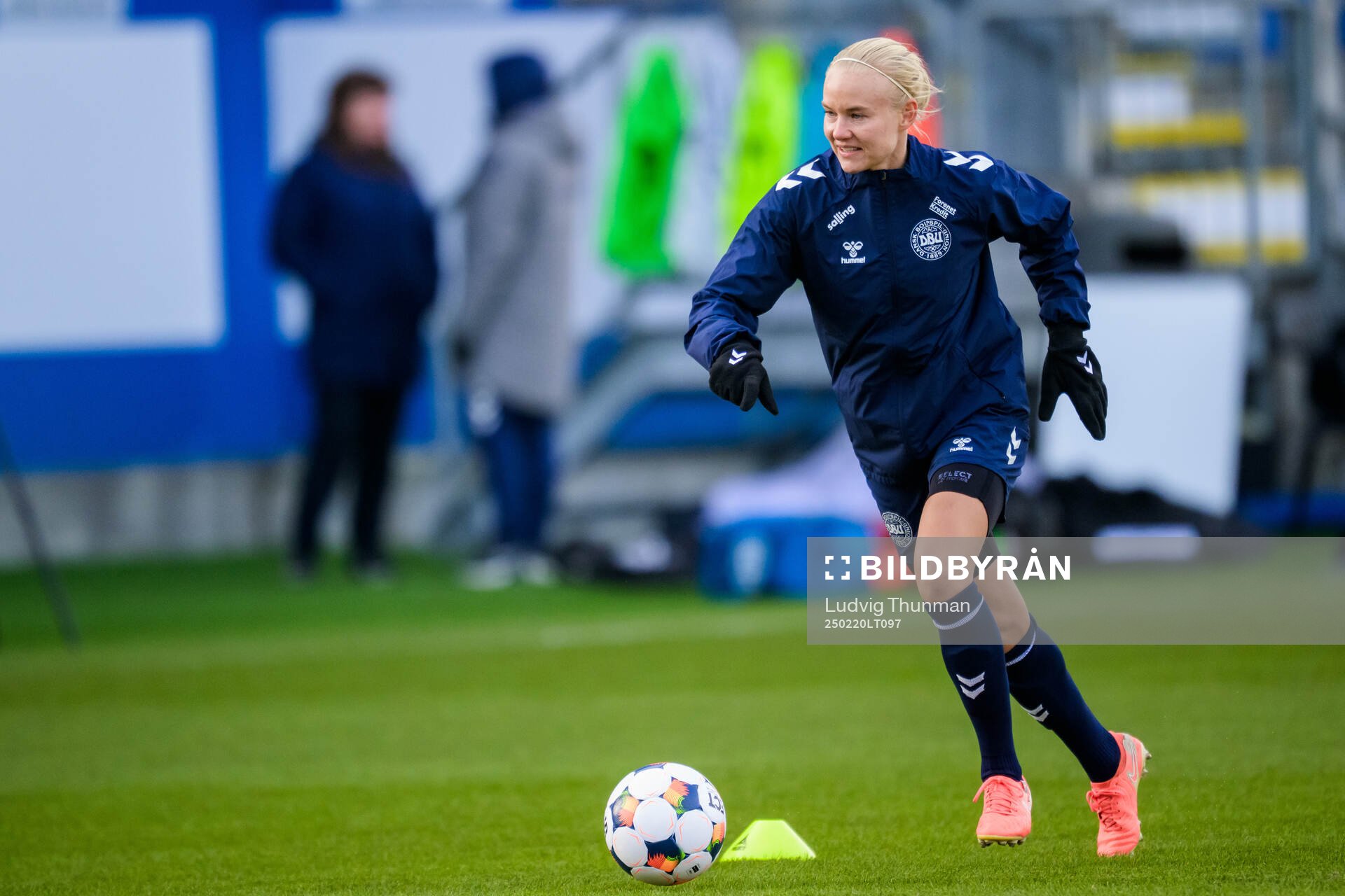 Pernille Harder of the Danish women's national football