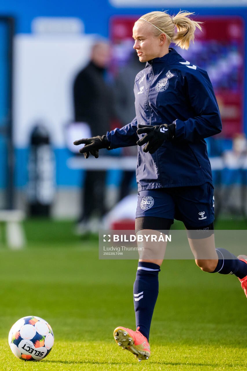 Pernille Harder of the Danish women's national football