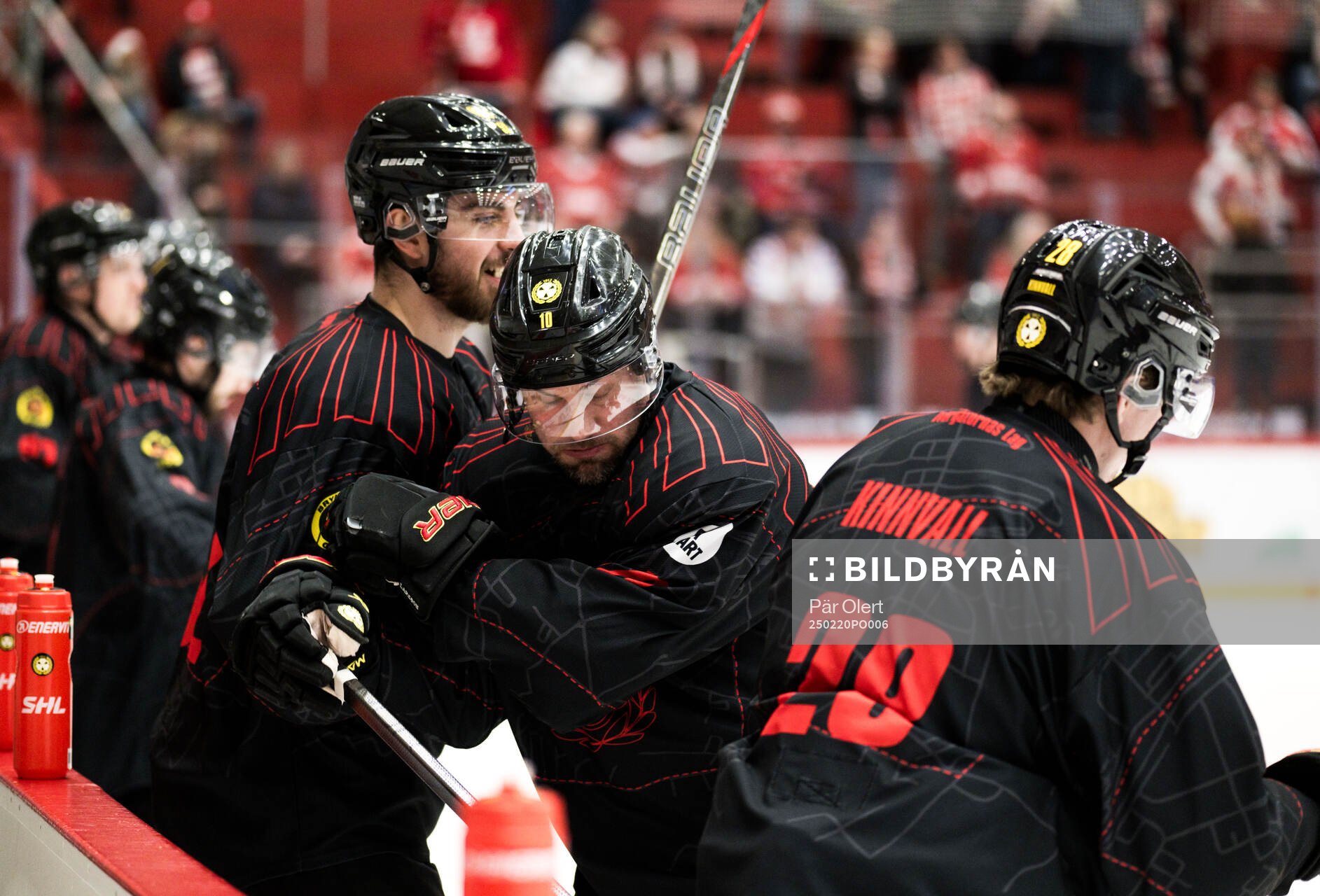 Brynäs Johan Larsson och Johannes Kinnvall