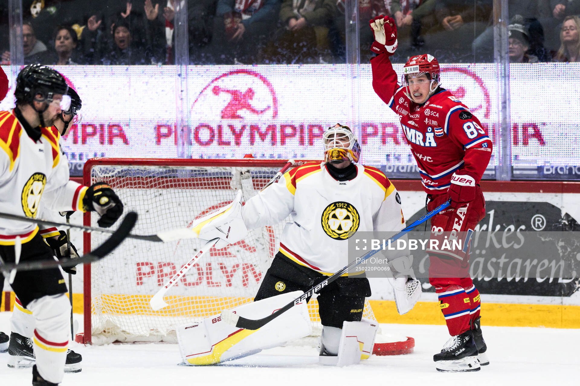 Timrås Timrås Oliver Kapanen jublar