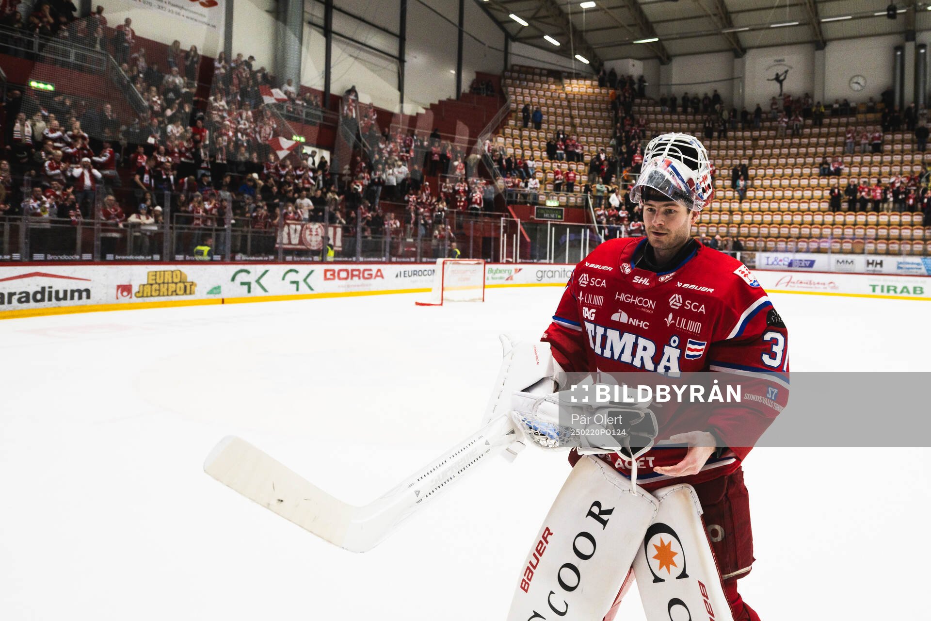 Timrås målvakt Tim Juel