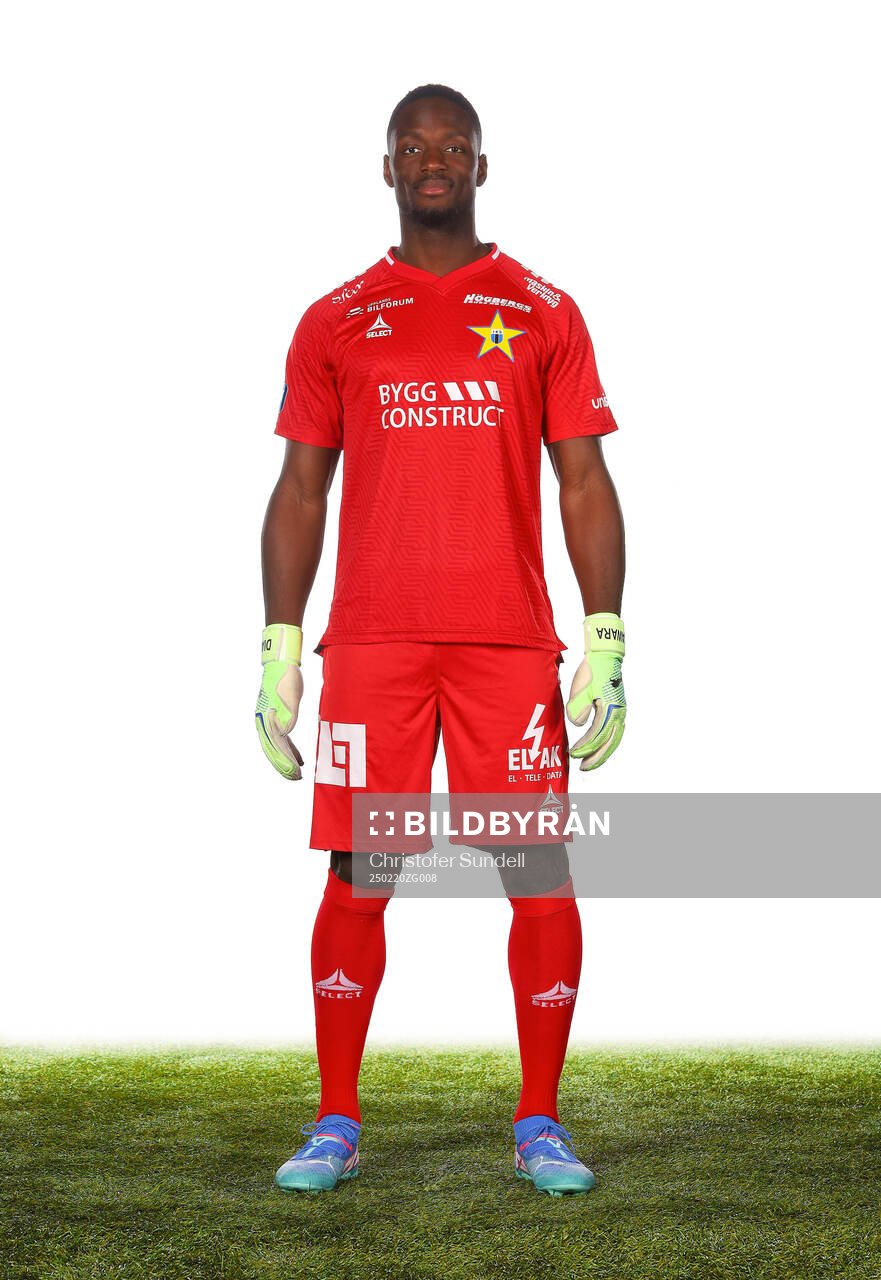 Sirius målvakt Ismael Diawara