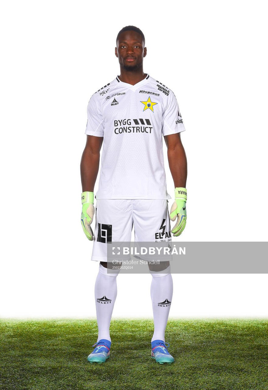 Sirius målvakt Ismael Diawara