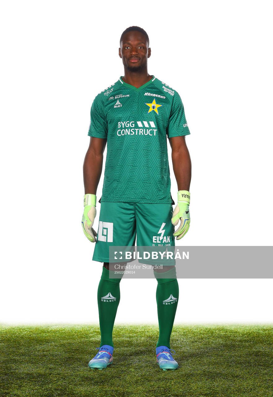 Sirius målvakt Ismael Diawara