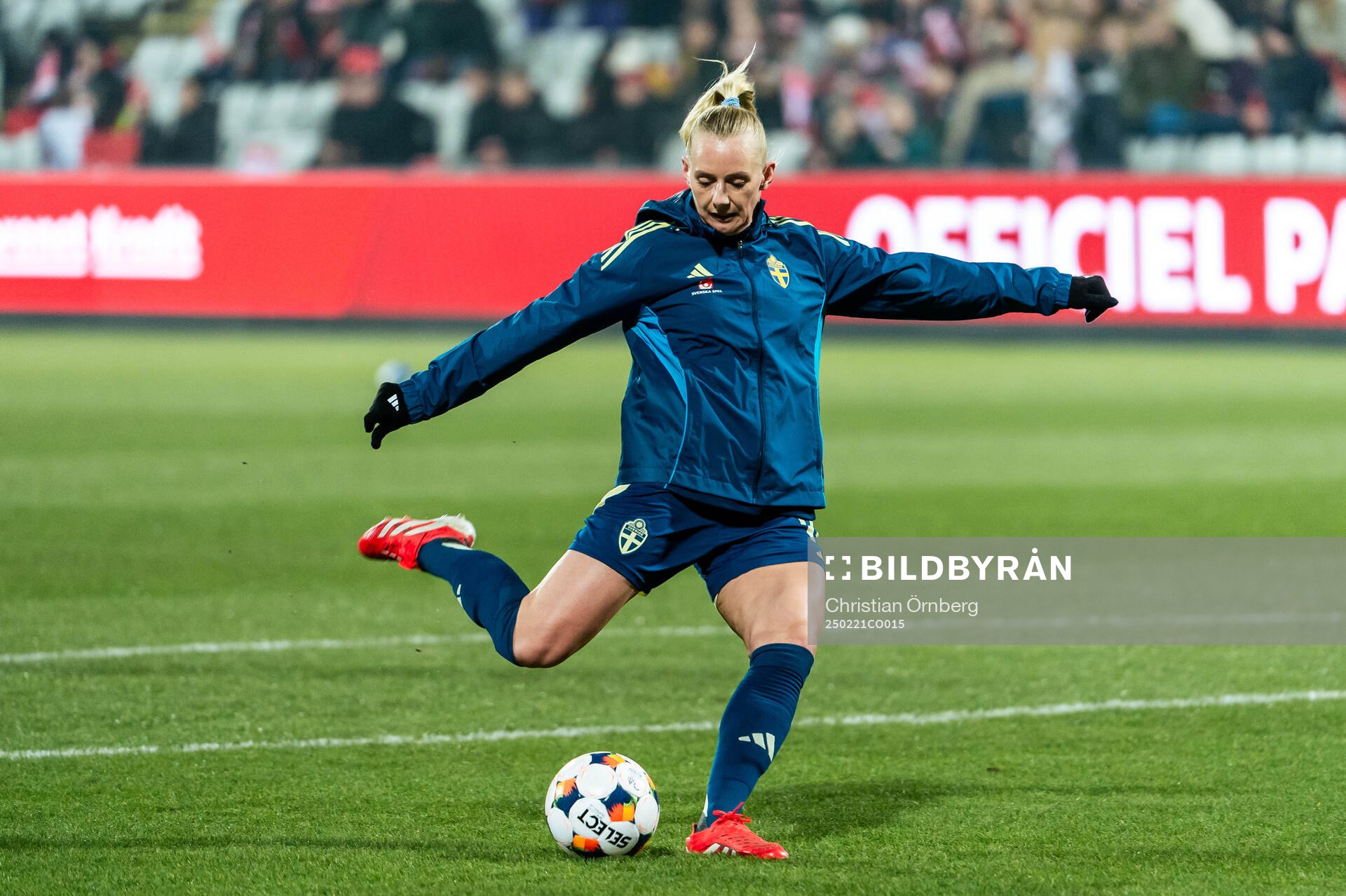 Stina Blackstenius of Sweden
