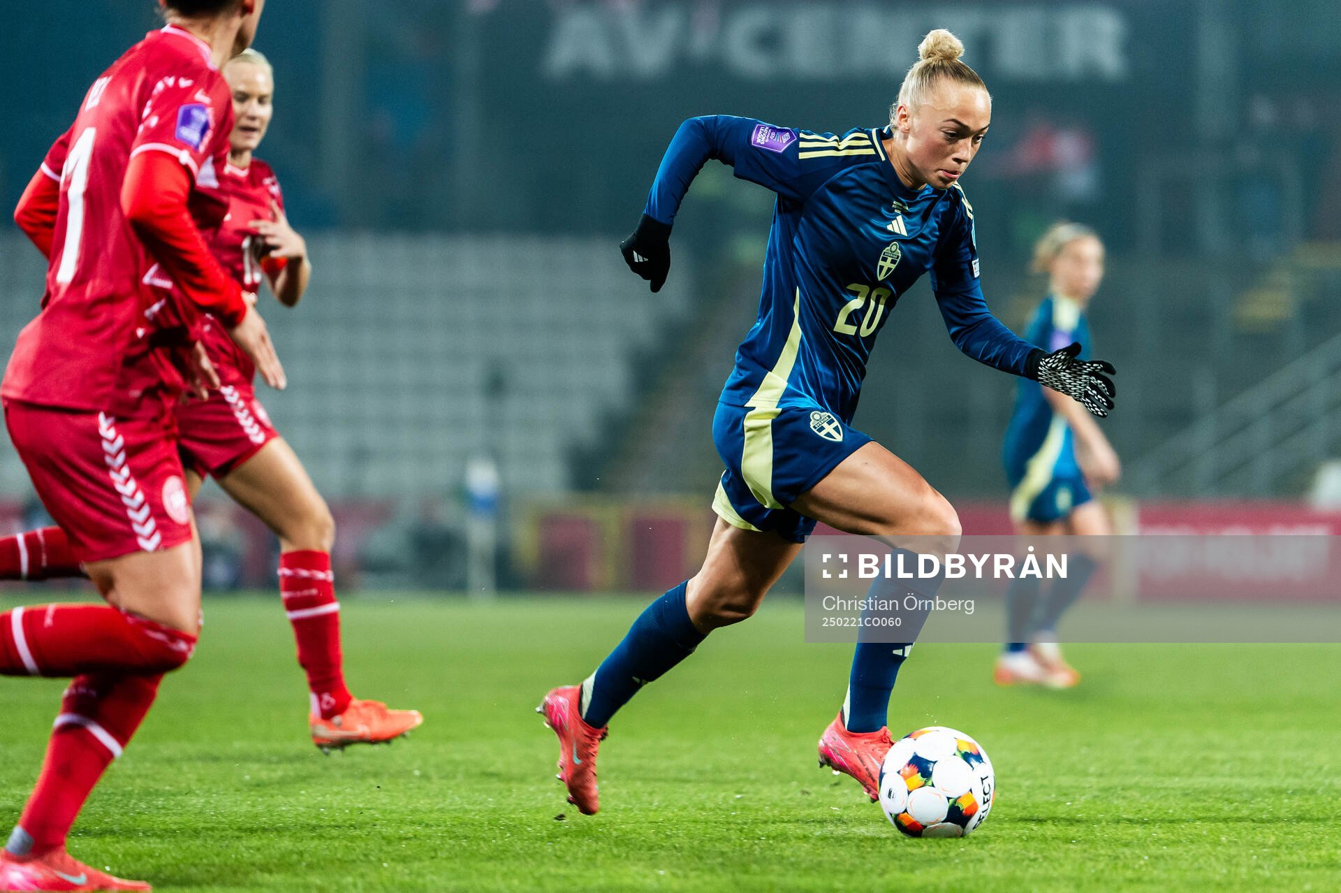 Hanna Bennison of Sweden Denmark