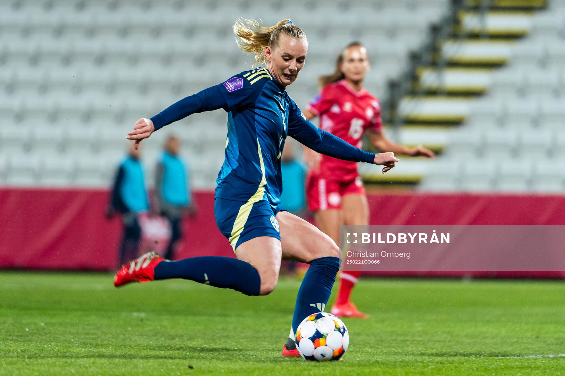 Stina Blackstenius of Sweden