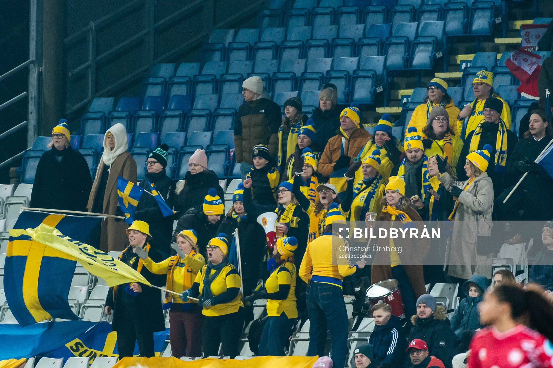 Fans of Sweden