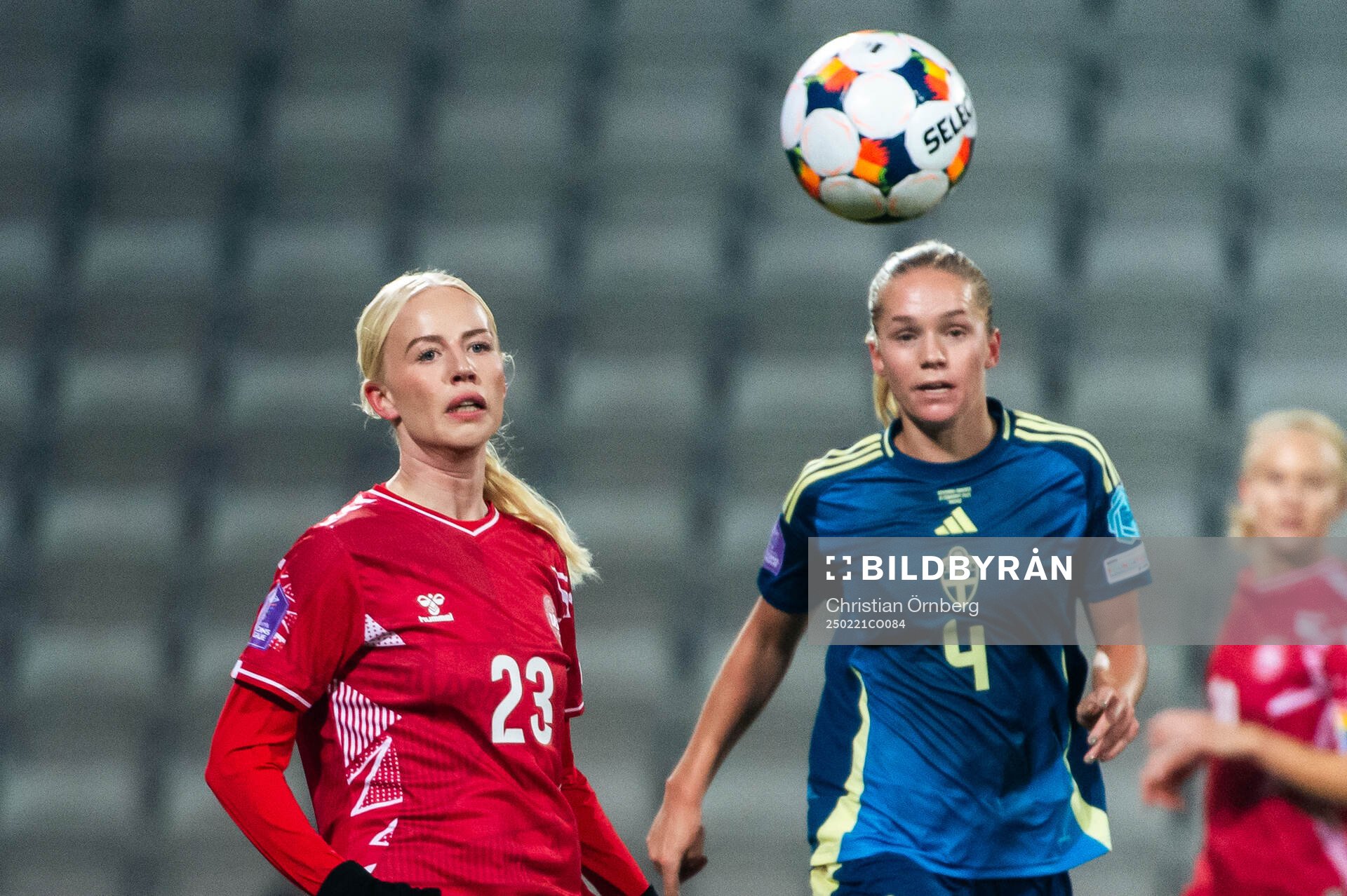 Sofie Svava of Denmark and Hanna Lundkvist of Sweden