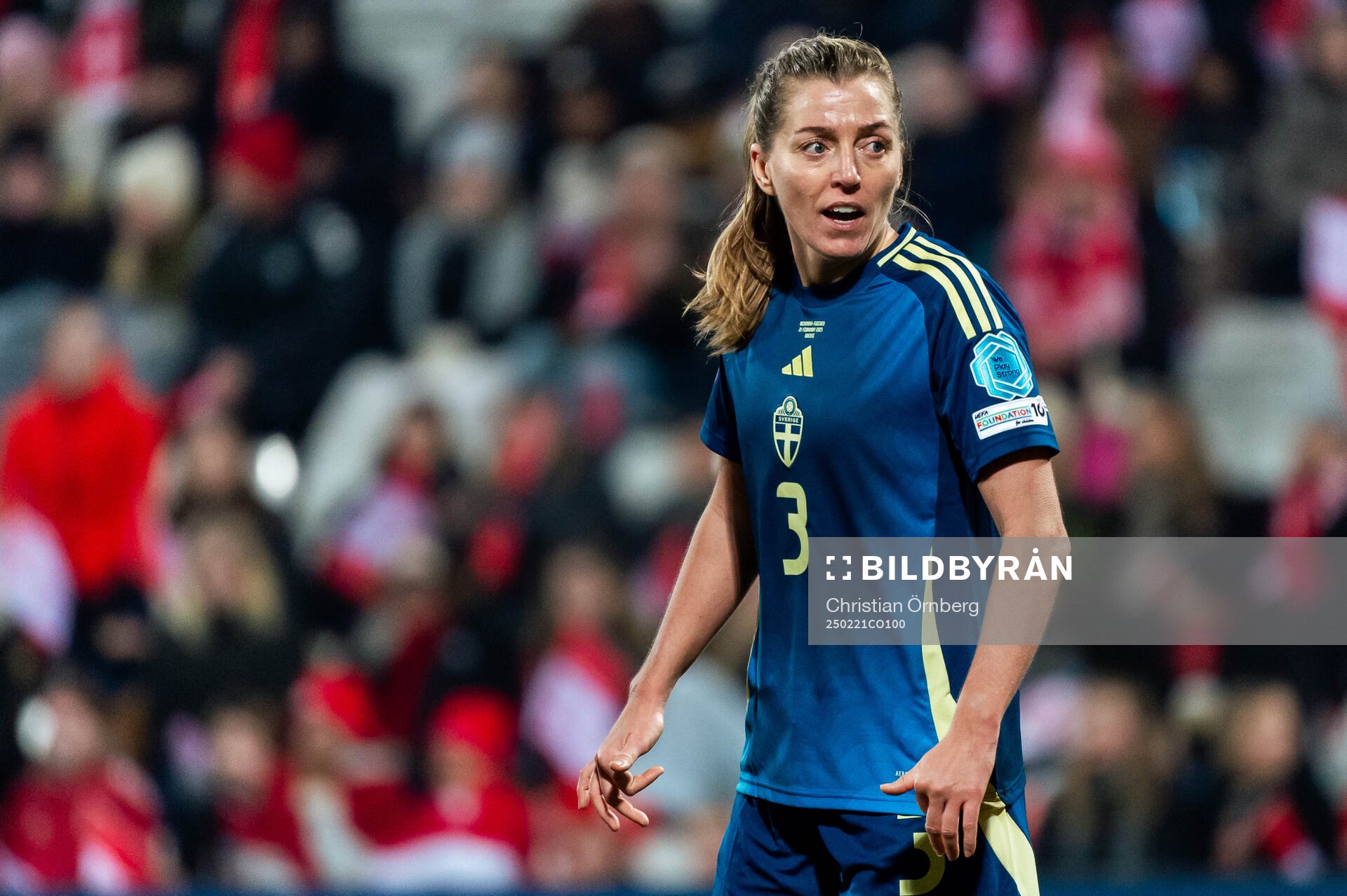 Linda Sembrant of Sweden