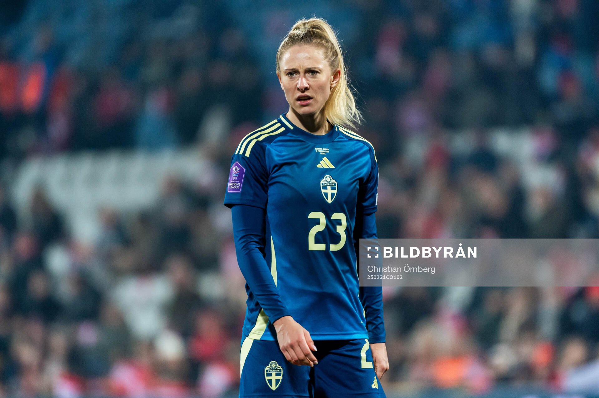 Rebecka Blomqvist of Sweden