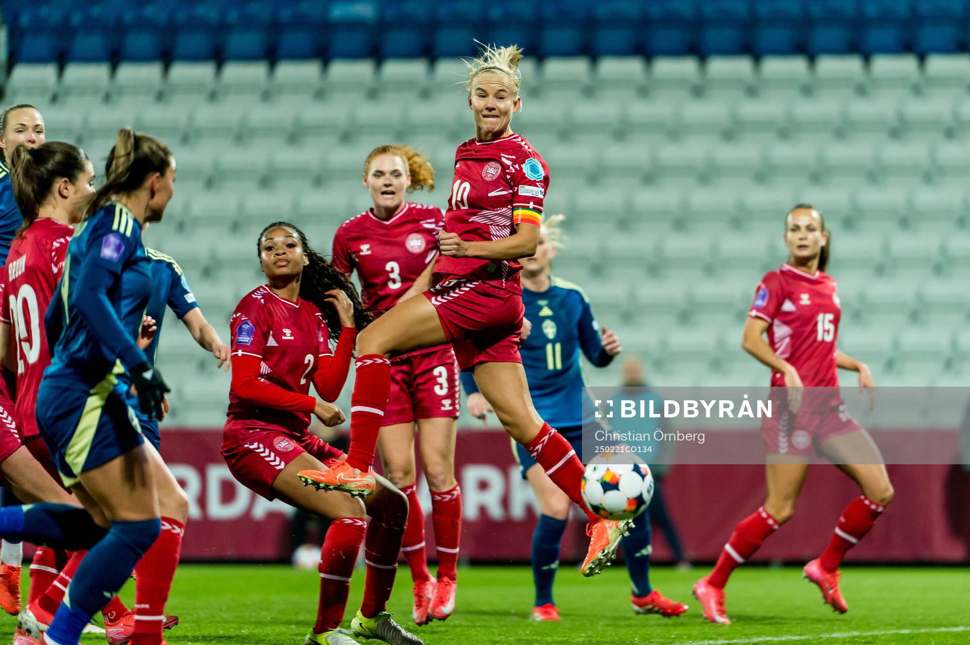 Pernille Harder of Denmark
