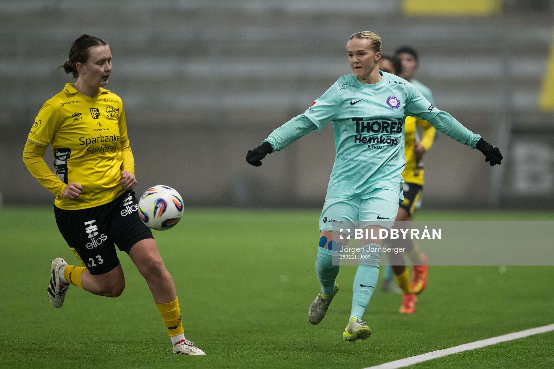 Elfsborgs Ellen Nilsson och Jitexs Josefin Johansson