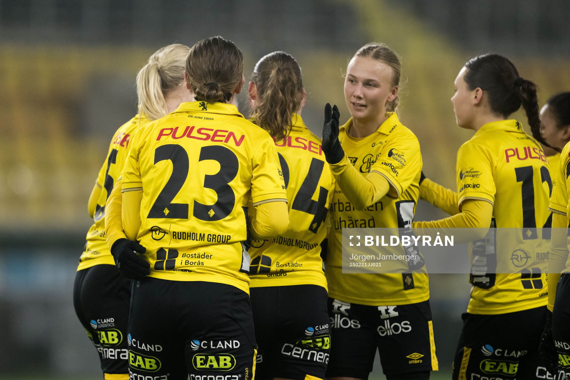 Elfsborgs Ellen Nilsson jublar