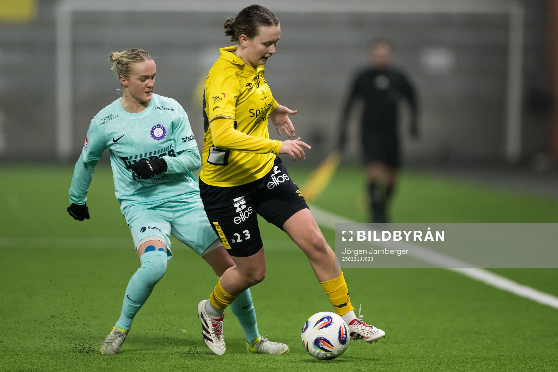 Jitexs Josefin Johansson och Elfsborgs Ellen Nilsson