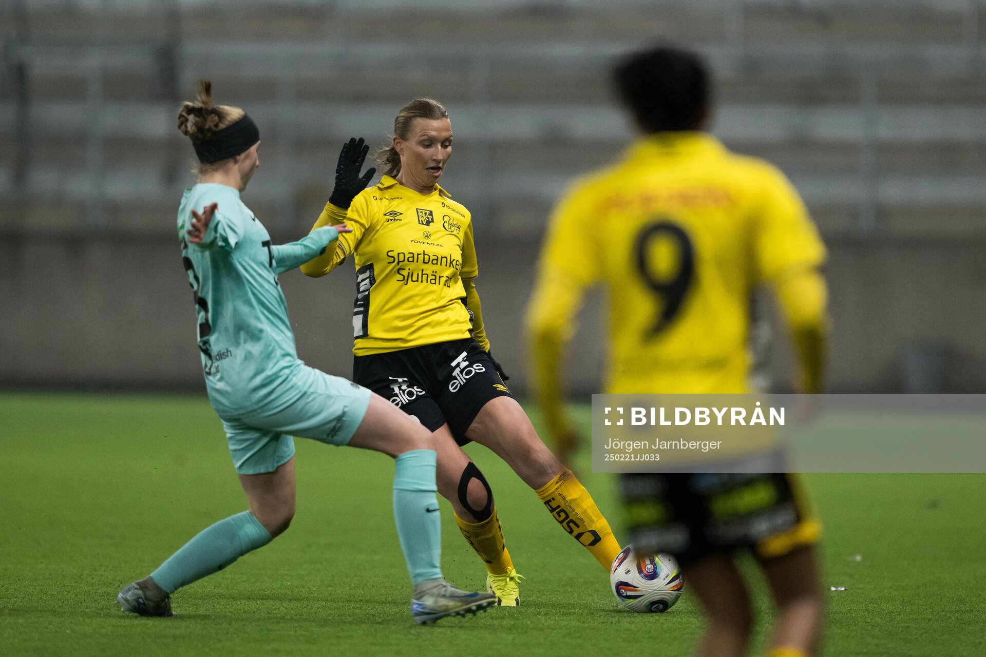 Jitexs Felicia Torstensson och Elfsborgs Selma Berggren
