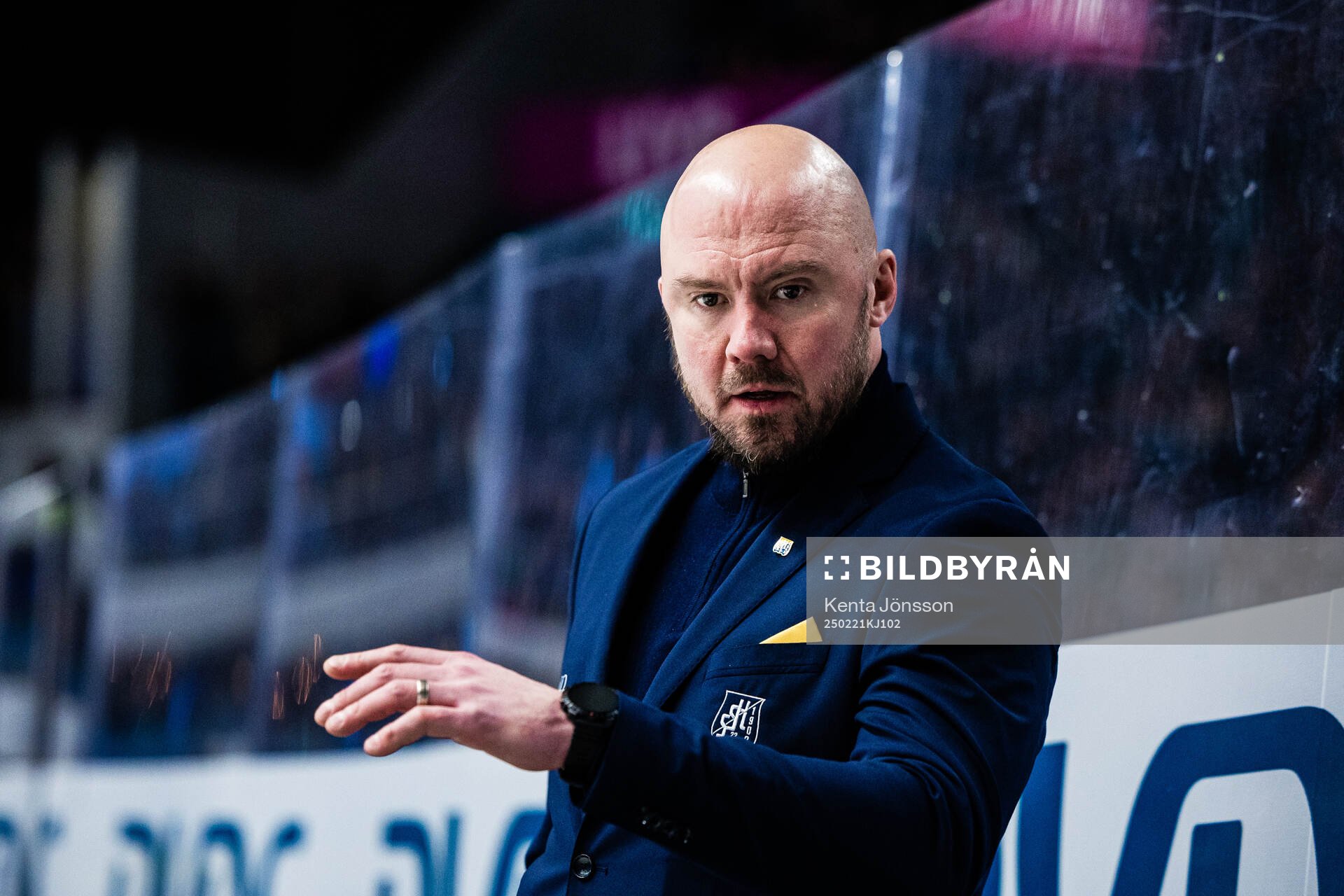Södertäljes assisterande tränare Nicklas Grossman