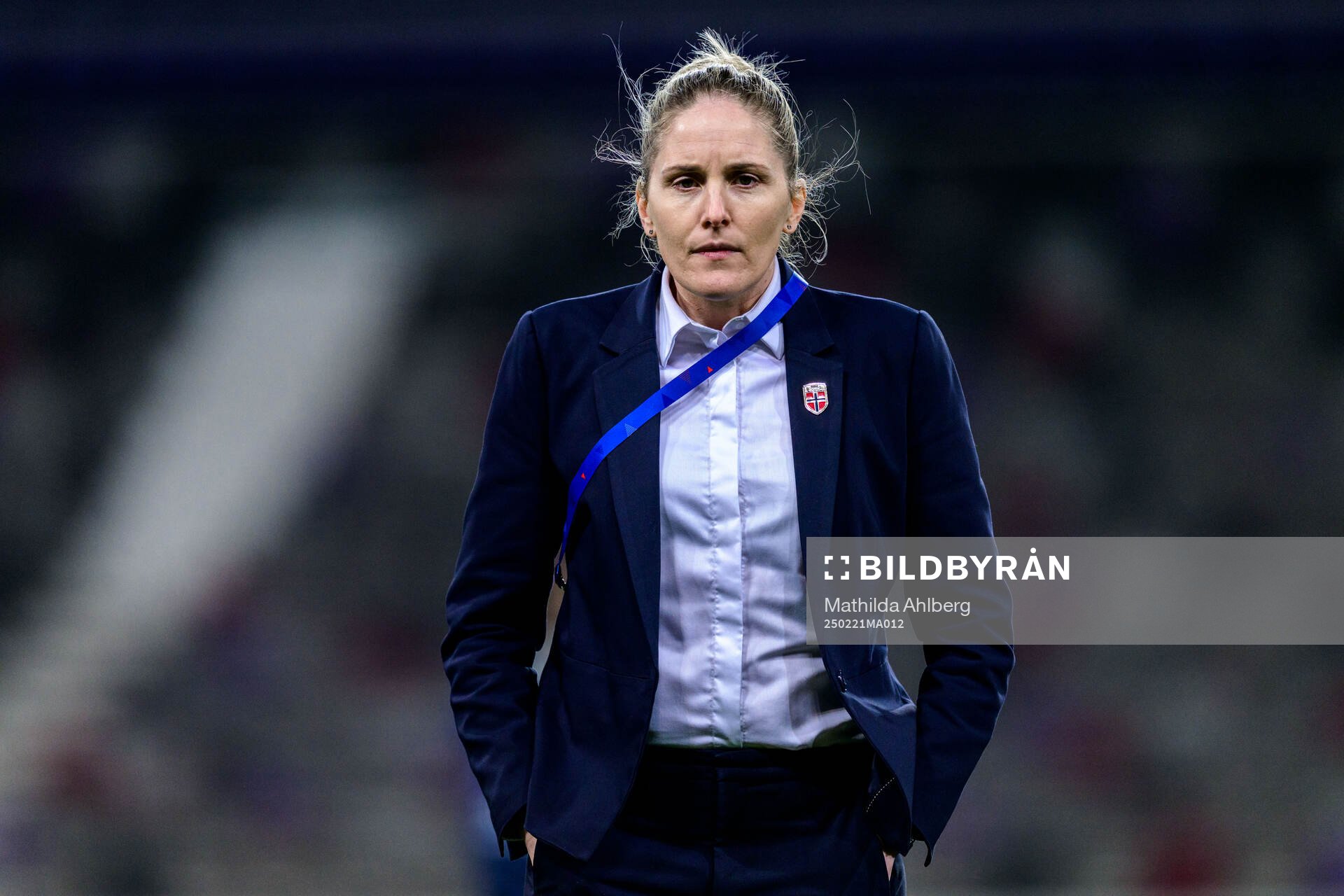 Head coach Gemma Grainger of Norway