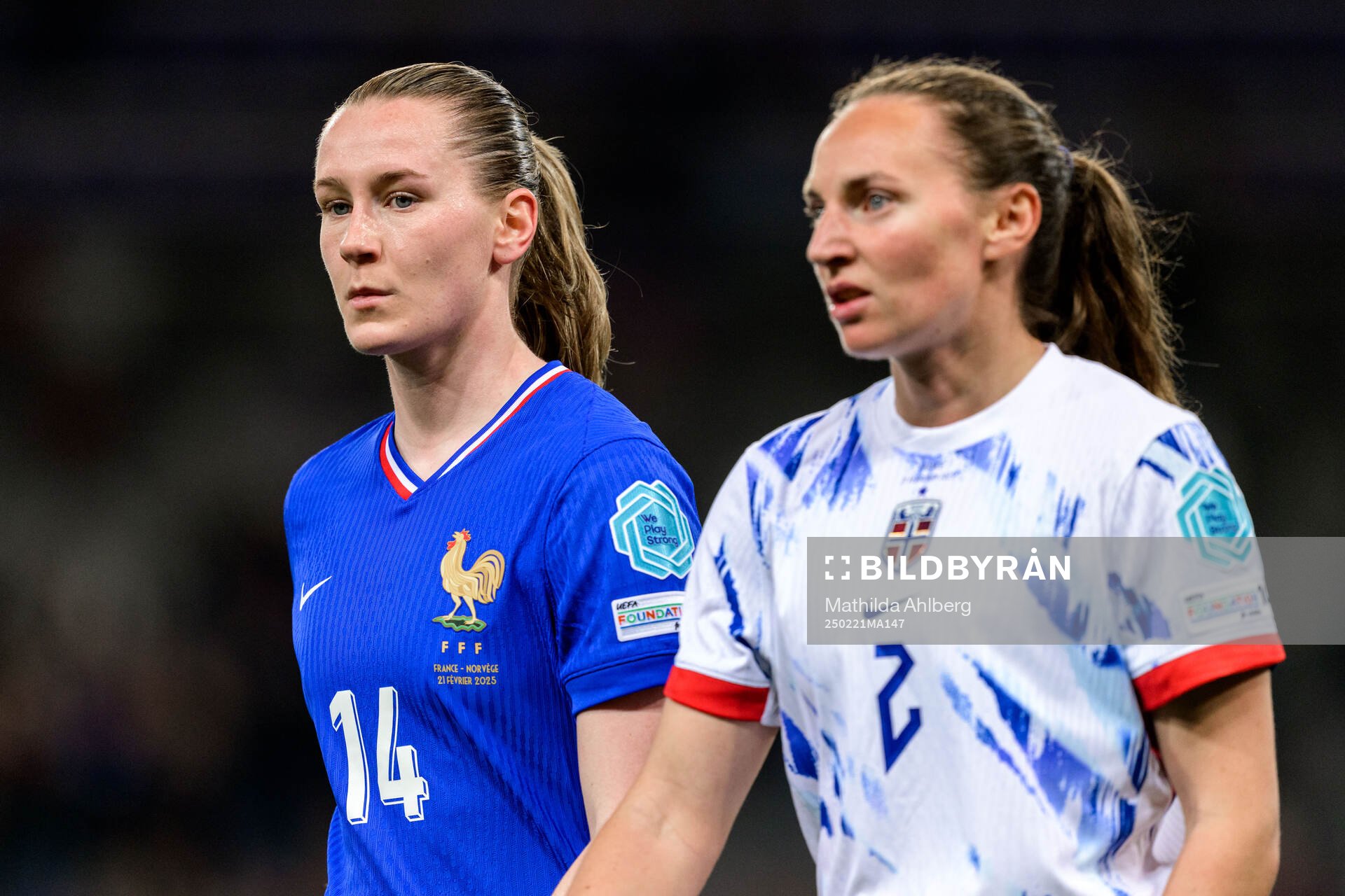 Elisabeth Terland and Marit Bratberg Lund of Norway