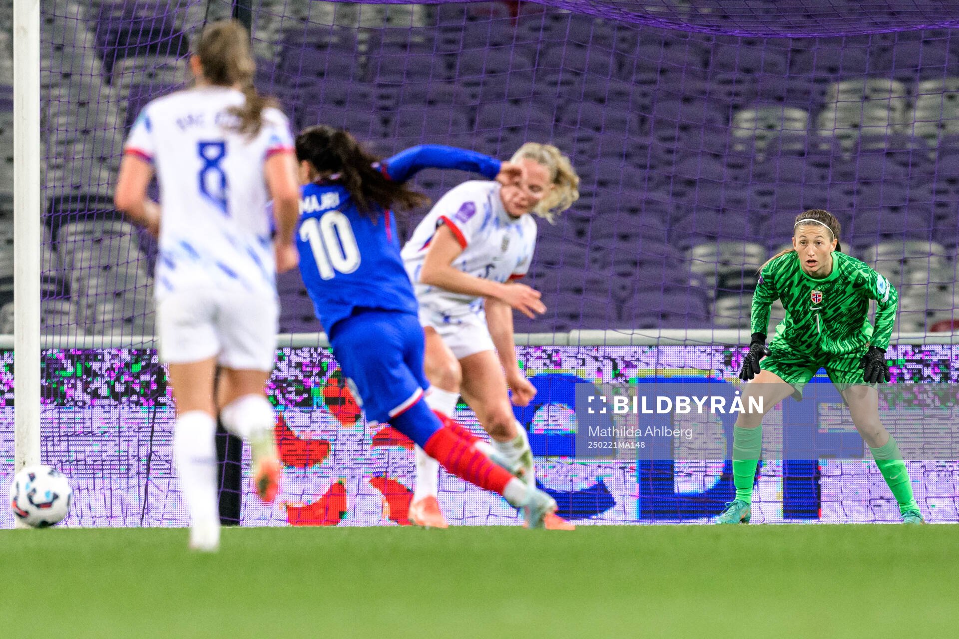 Goalkeeper Cecilie Fiskerstrand of Norway