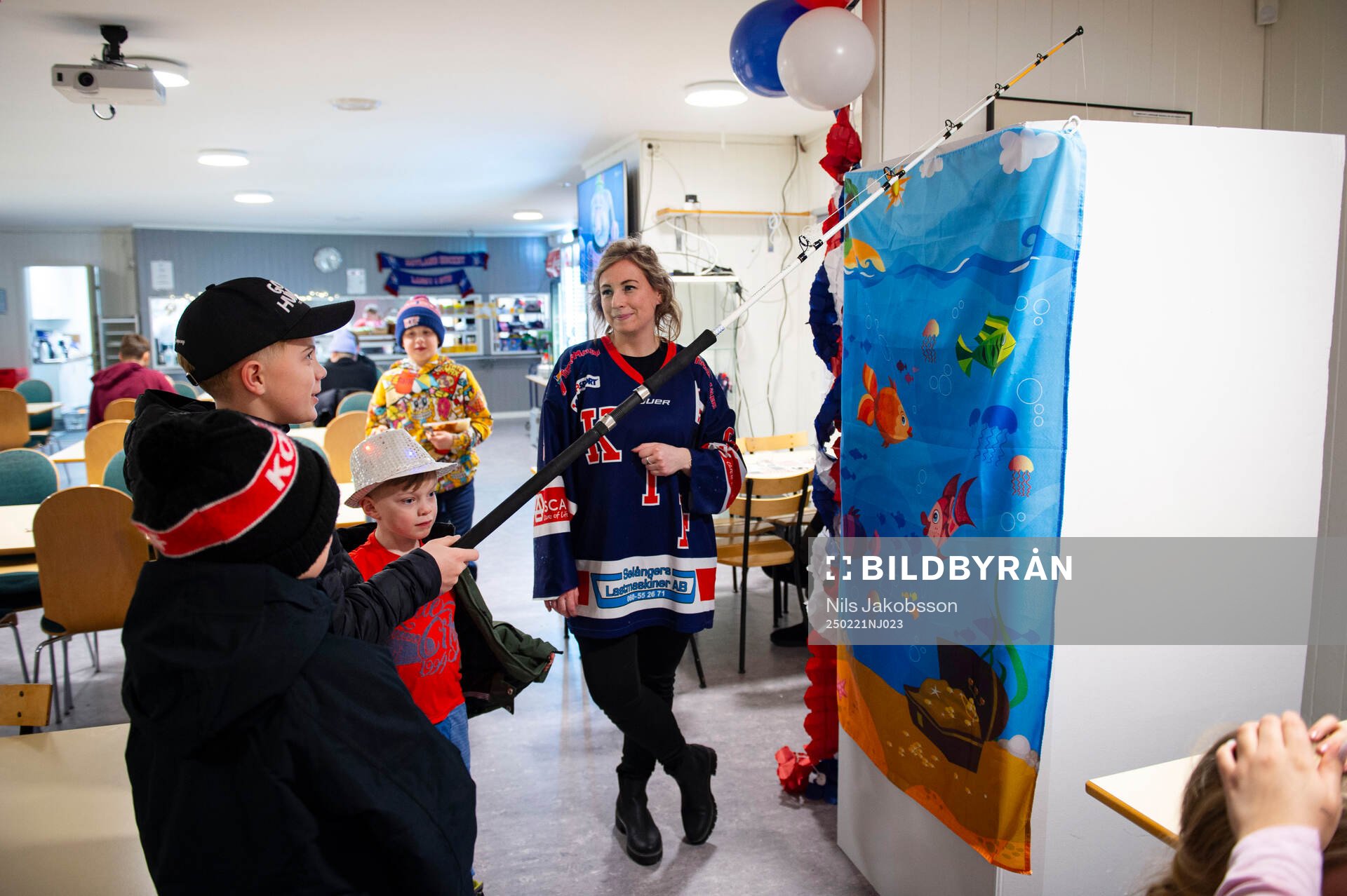 Kovlands Ishockeyförening har byggt en ny gymlokal som
