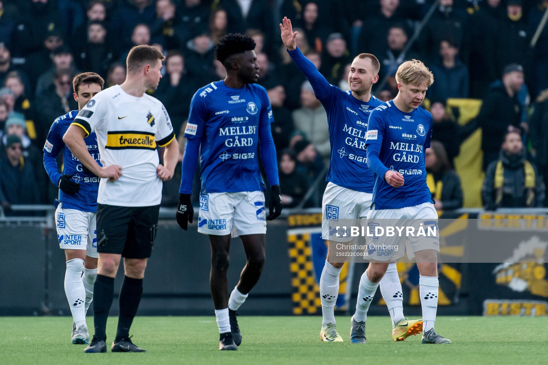 Trelleborgs Filip Bohman jublar