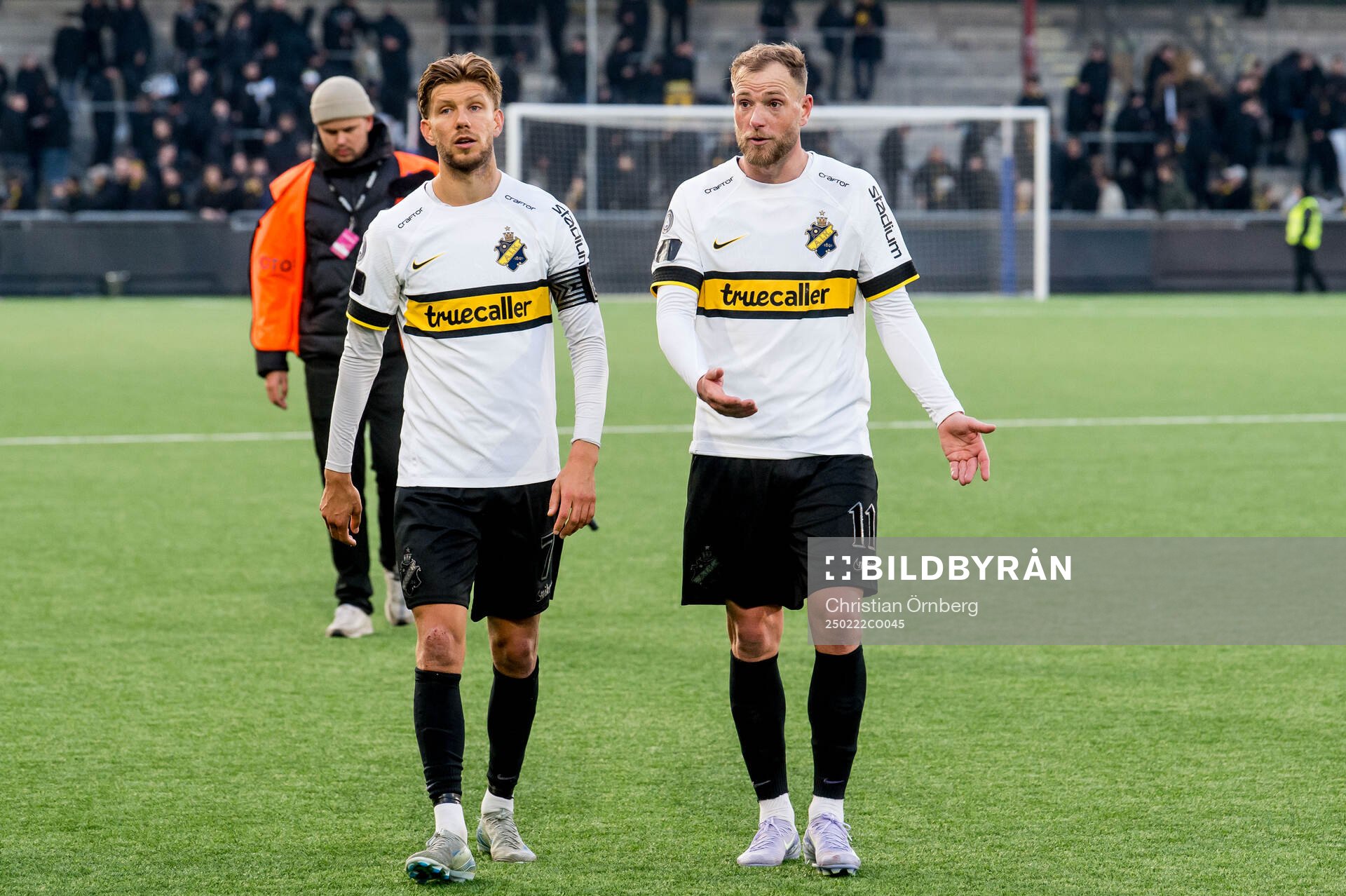 AIKs Anton Salétros och John Guidetti deppar