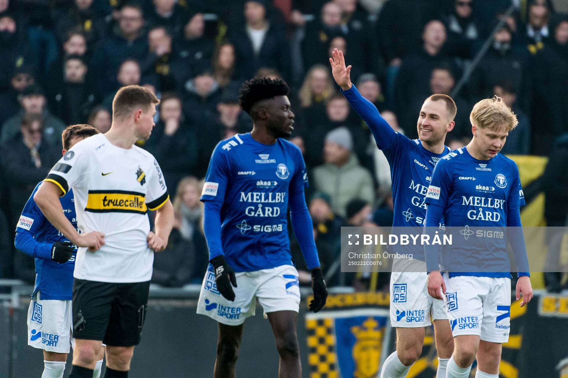 Trelleborgs Filip Bohman jublar