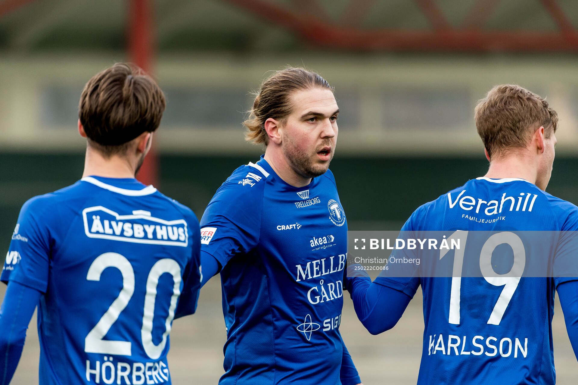 Trelleborgs Felix Hörberg, Charlie Weberg och Tobias