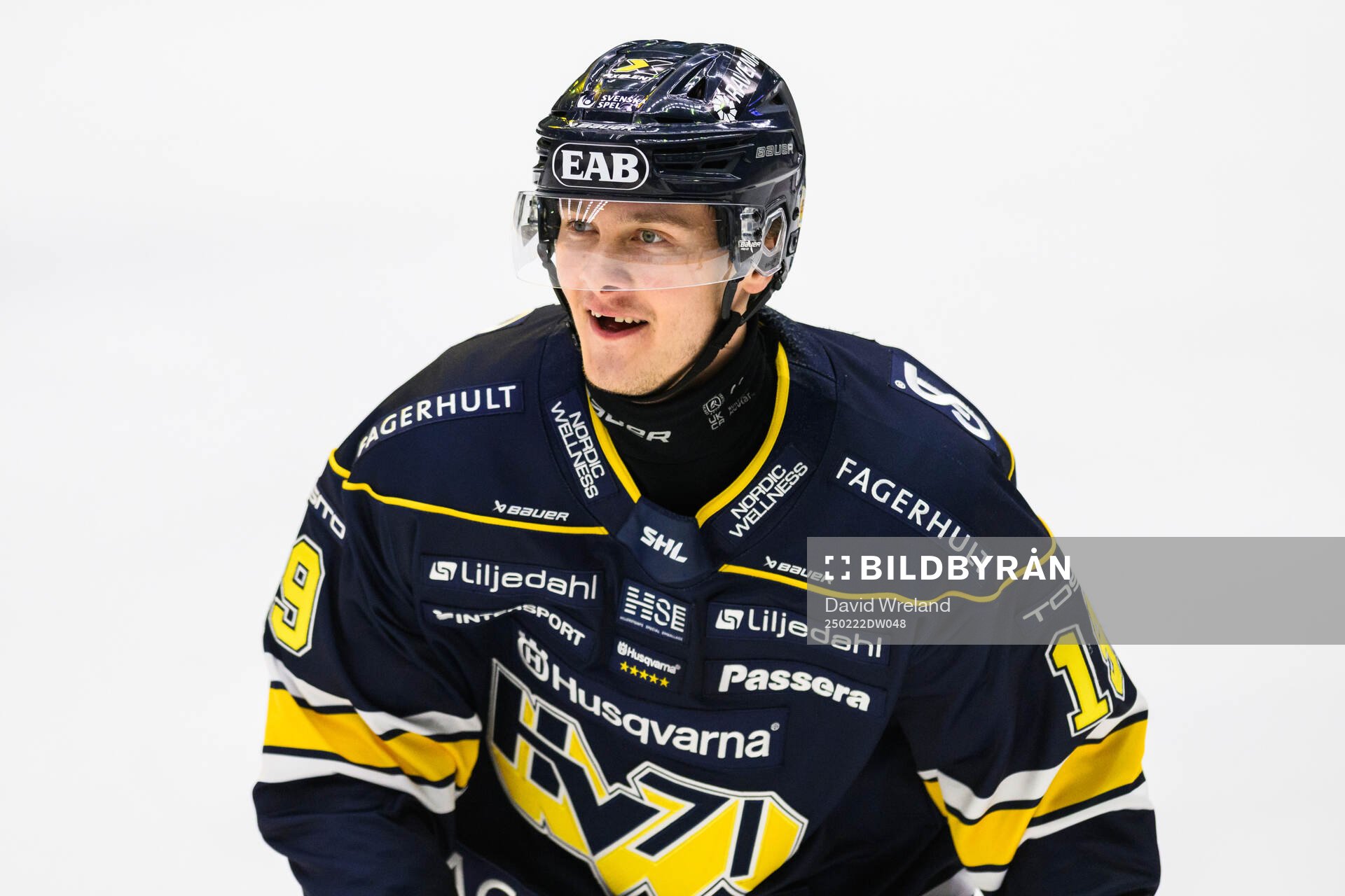 HV71s Henrik Borgström jublar