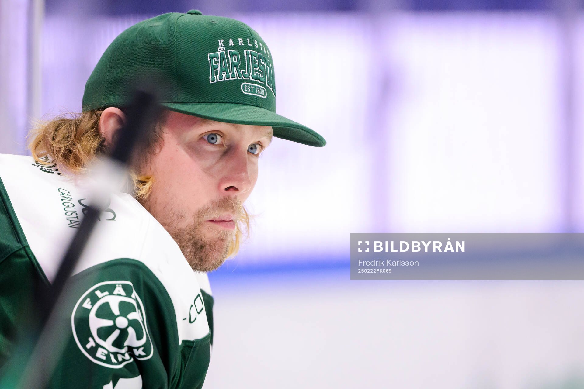 Färjestads målvakt Anders Lindbäck