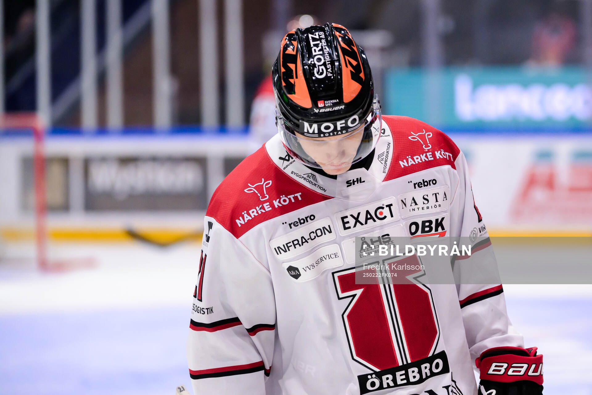 Örebros Patrik Puistola deppar