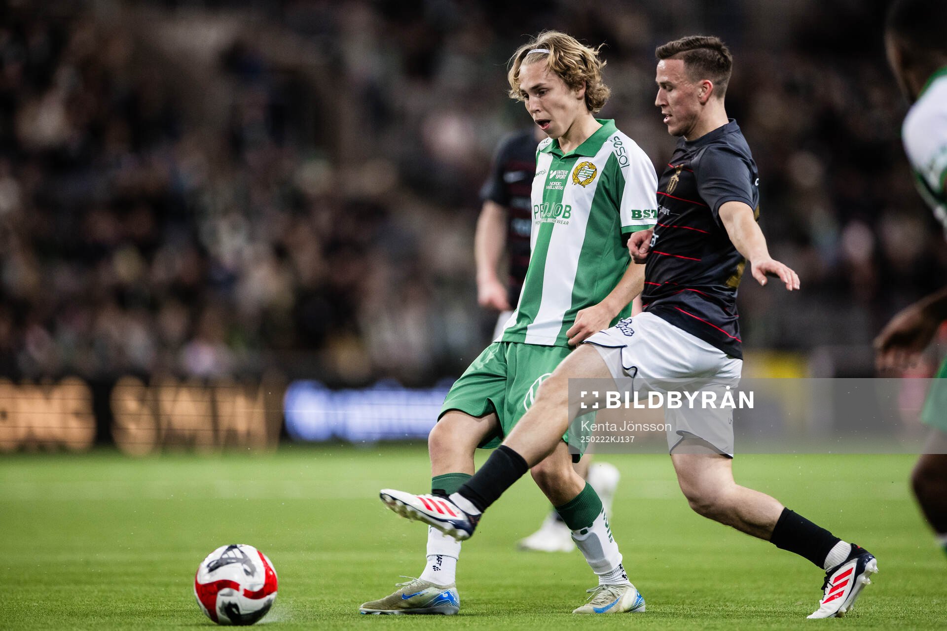 Hammarbys Wilson Lindberg Uhrström och FC Stockholms