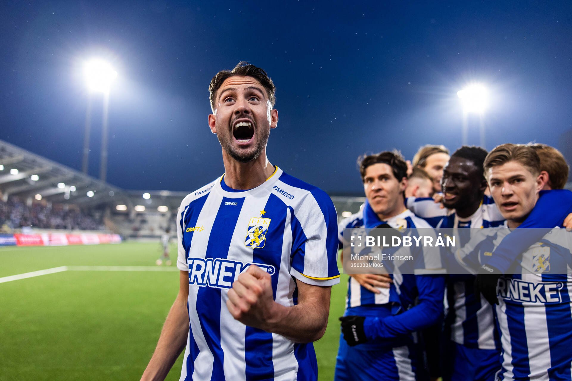 IFK Göteborgs Ramon Pascal Lundqvist jublar