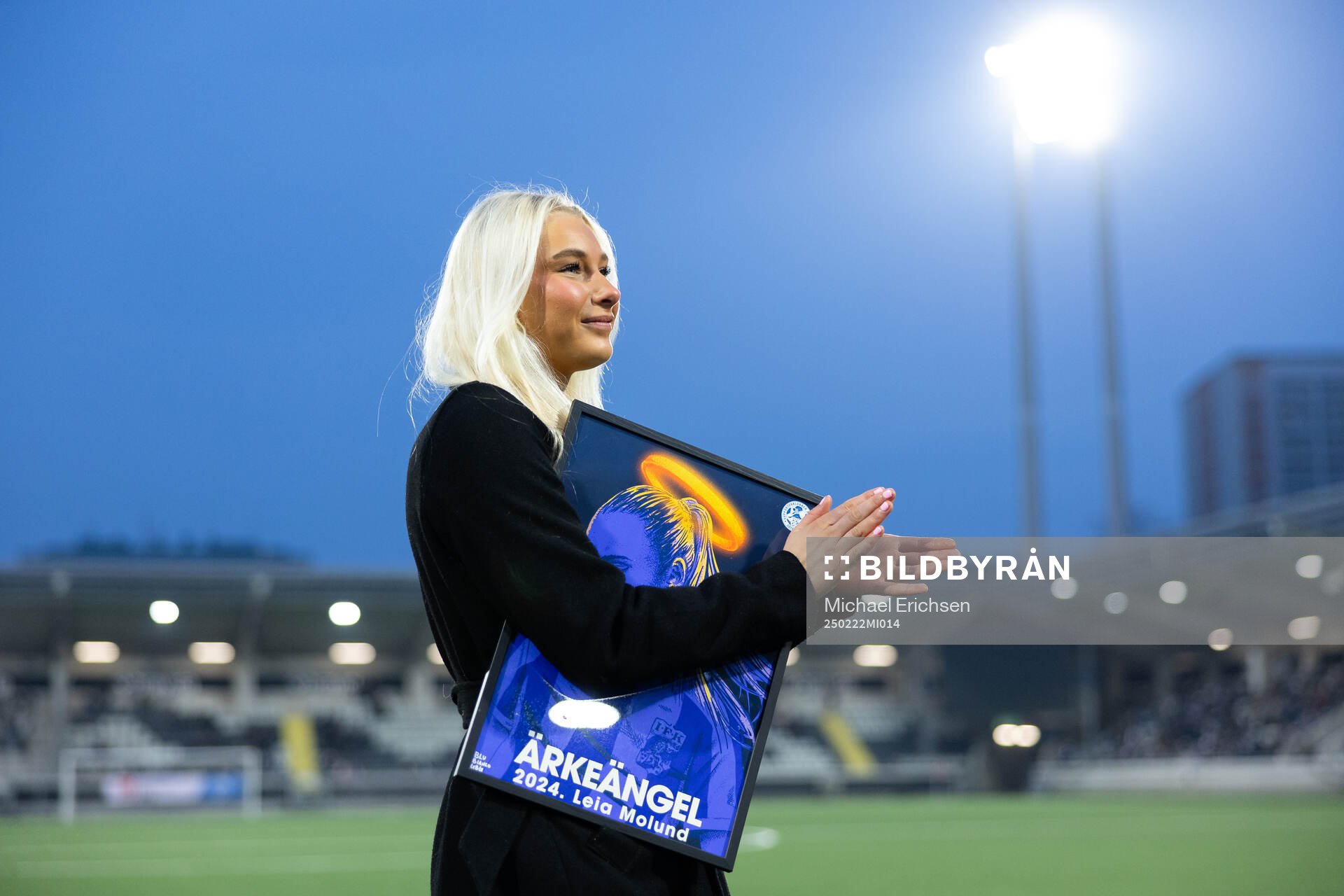 IFK Göteborgs Leia Molund tilldelas priset Årets