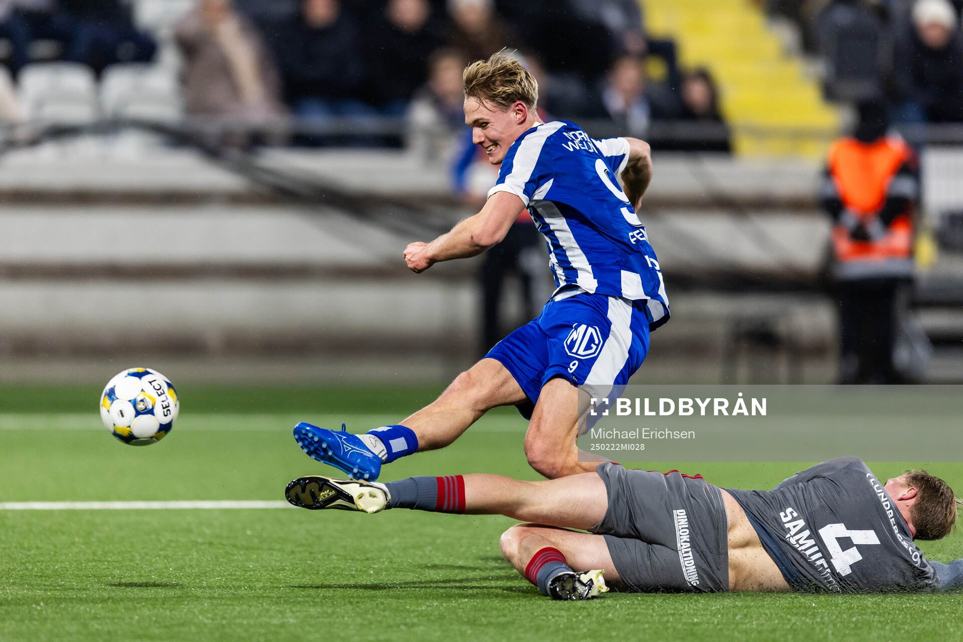 IFK Göteborgs Max Fenger och Sandvikens Olle Samuelsson