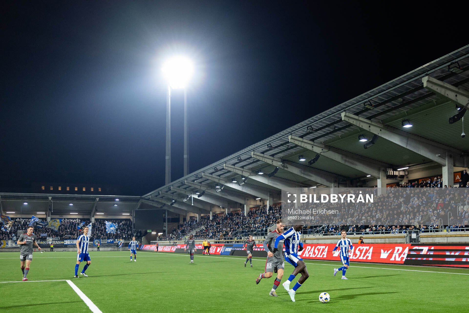 Sandvikens Kasper Harletun och IFK Göteborgs Imam Jagne