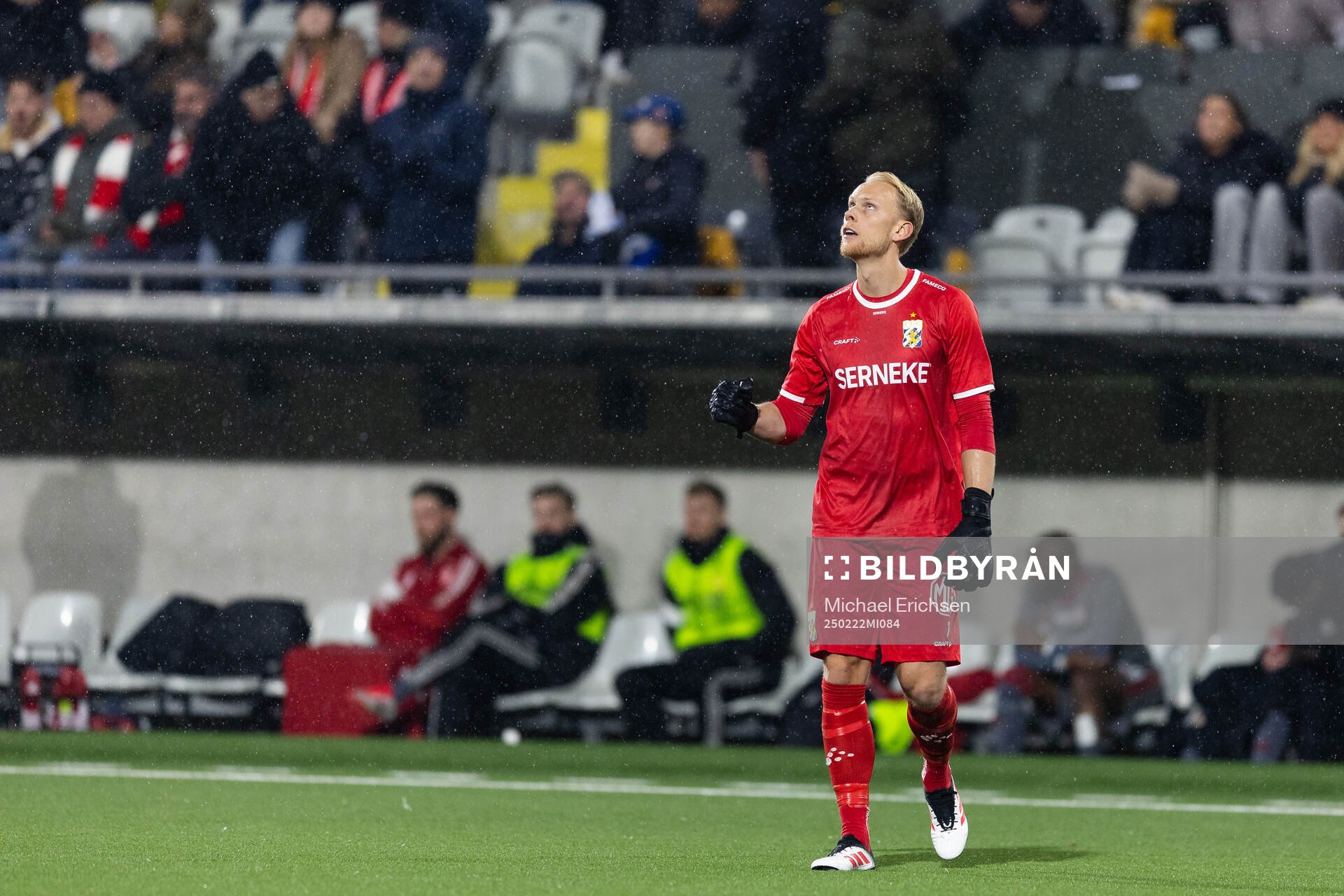IFK Göteborgs målvakt Pontus Dahlberg jublar
