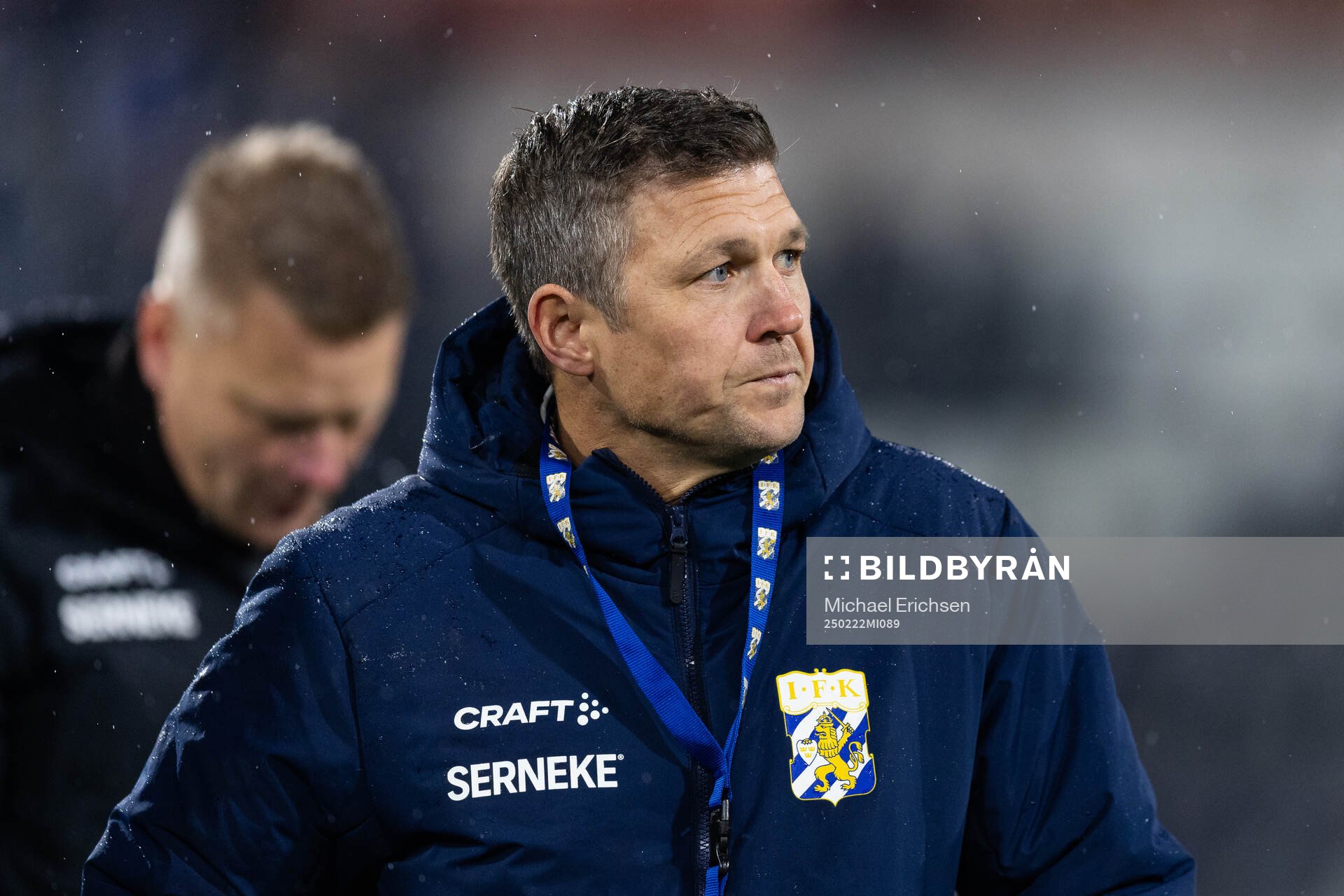 IFK Göteborgs sportchef Hannes Stiller efter fotbollsmatchen i Svenska Cupen mellan IFK Göteborg och Sandvikens IF den 22 februari 2025 i Göteborg.