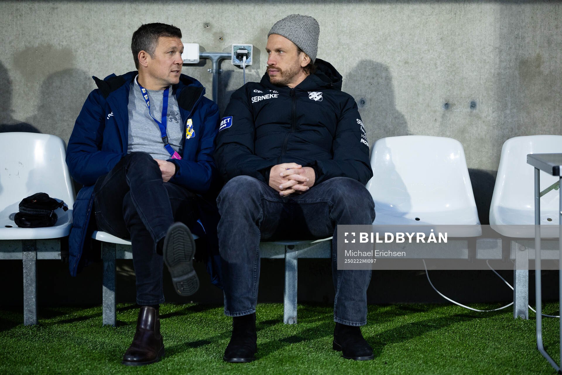 IFK Göteborgs sportchef Hannes Stiller och lagkapten