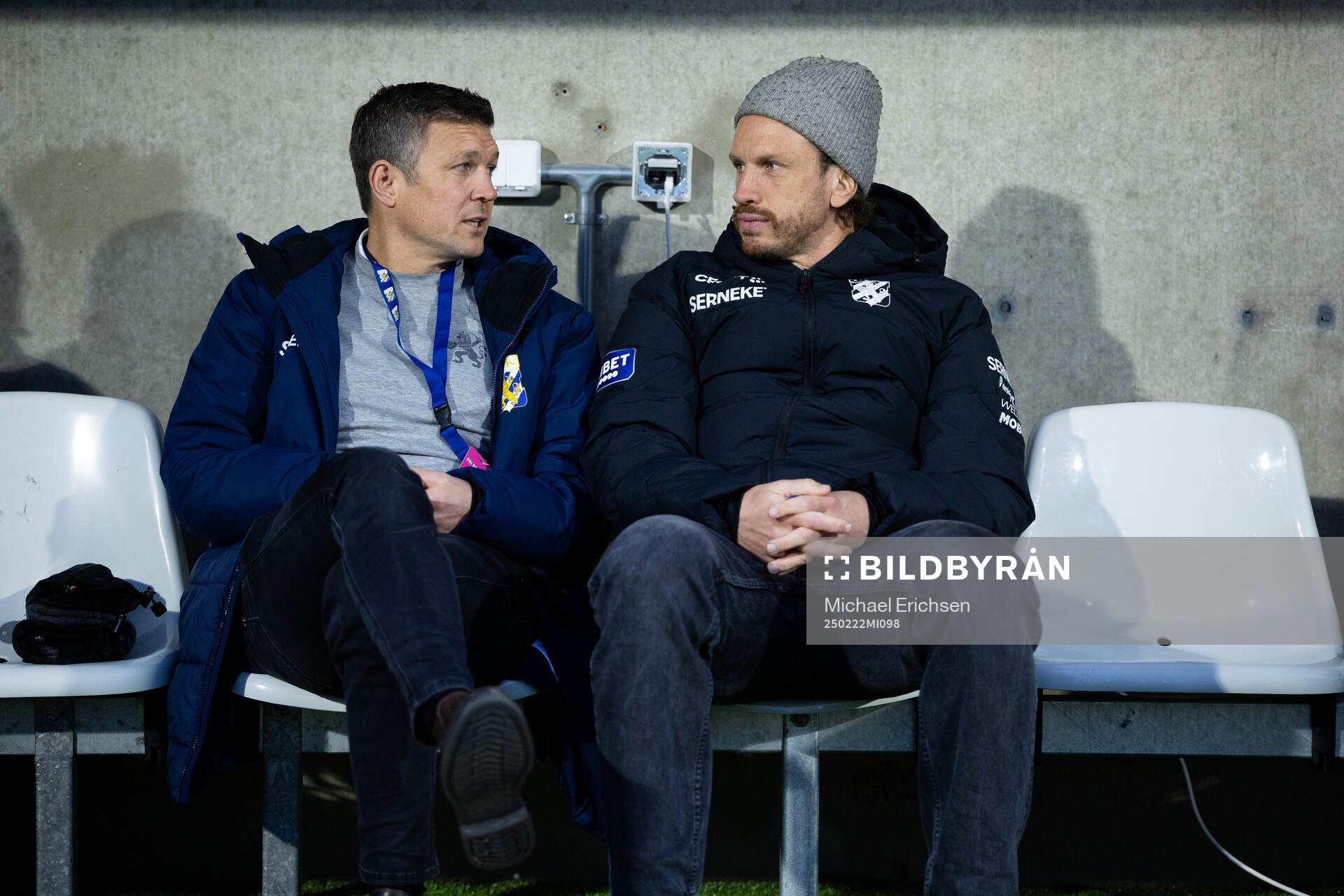 IFK Göteborgs sportchef Hannes Stiller och lagkapten